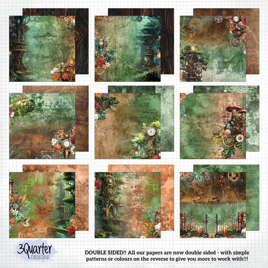 3Quarters Designs - Punk’ed Forest - 12"x12" Pack