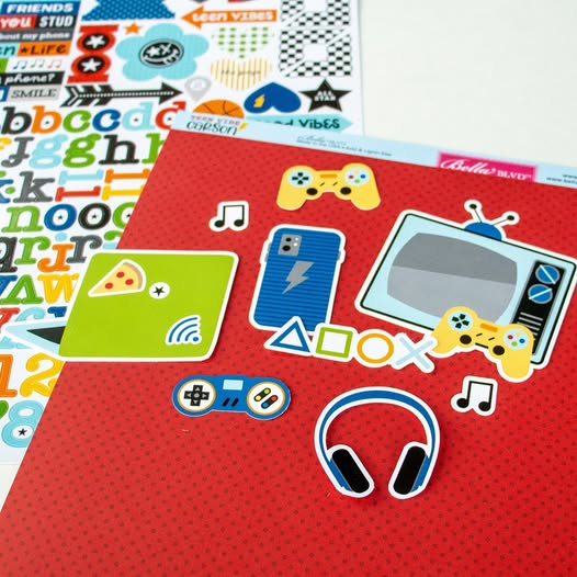 Collection Kit 12"X12" - Teen Vibe Carson