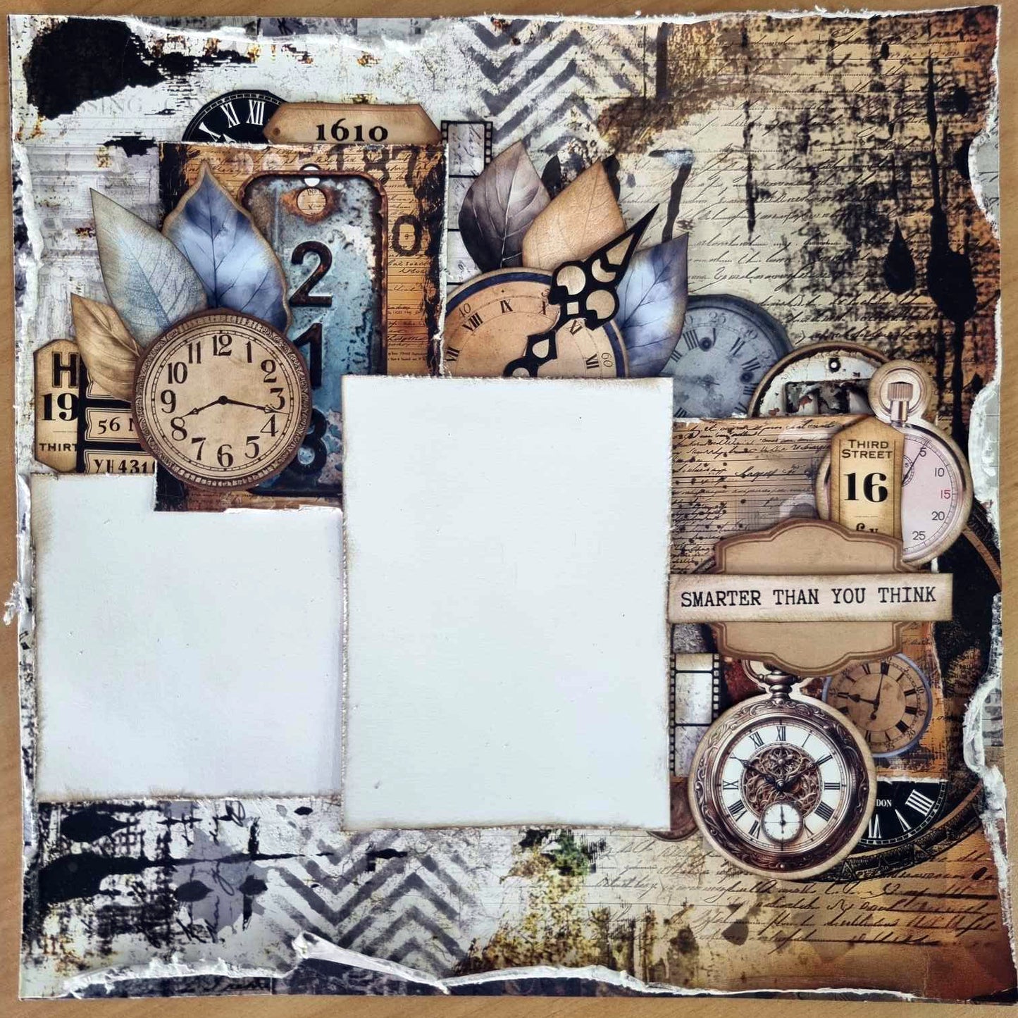3Quarters Designs - Eclectic Clockwork - 12"x12" Pack