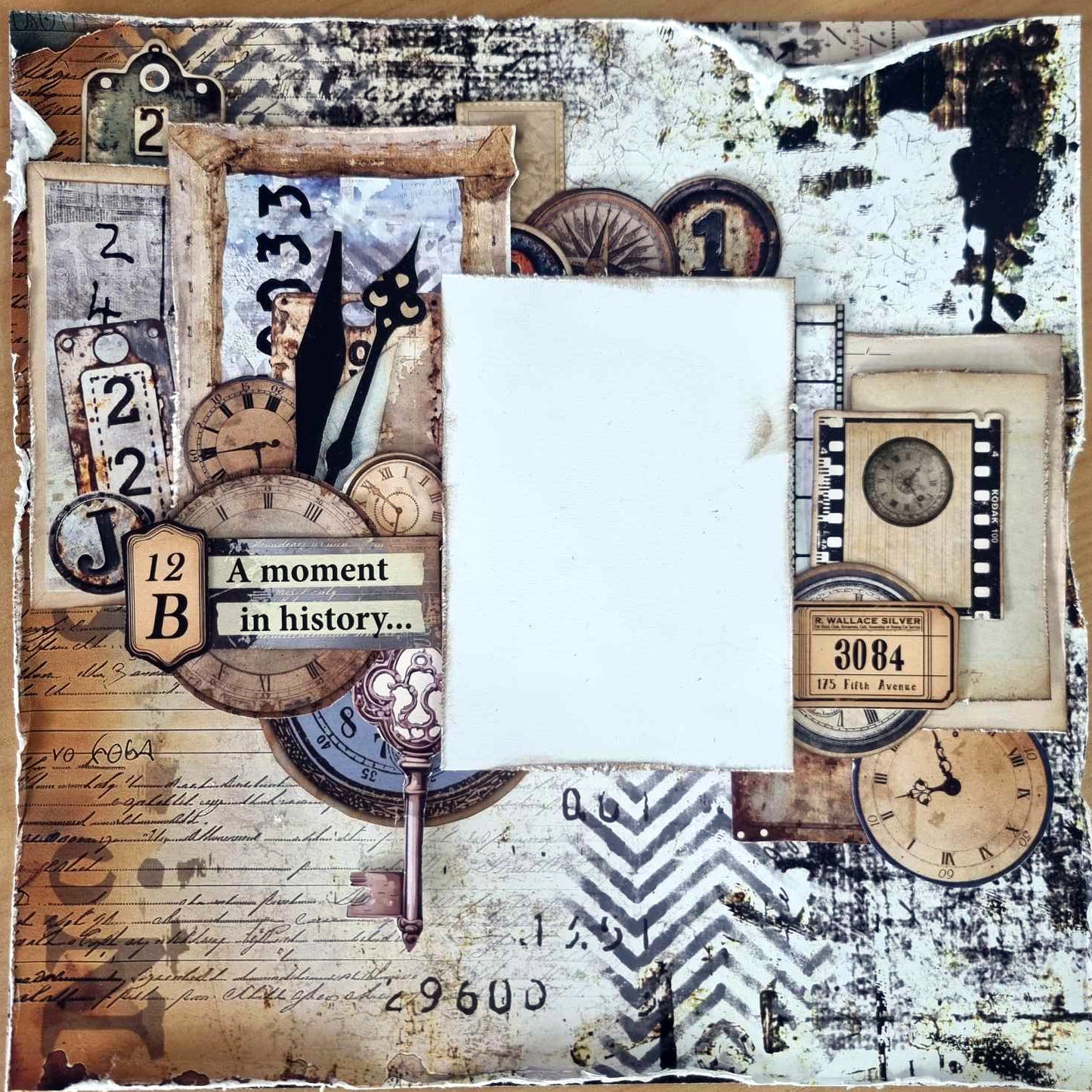 3Quarters Designs - Eclectic Clockwork - 12"x12" Pack