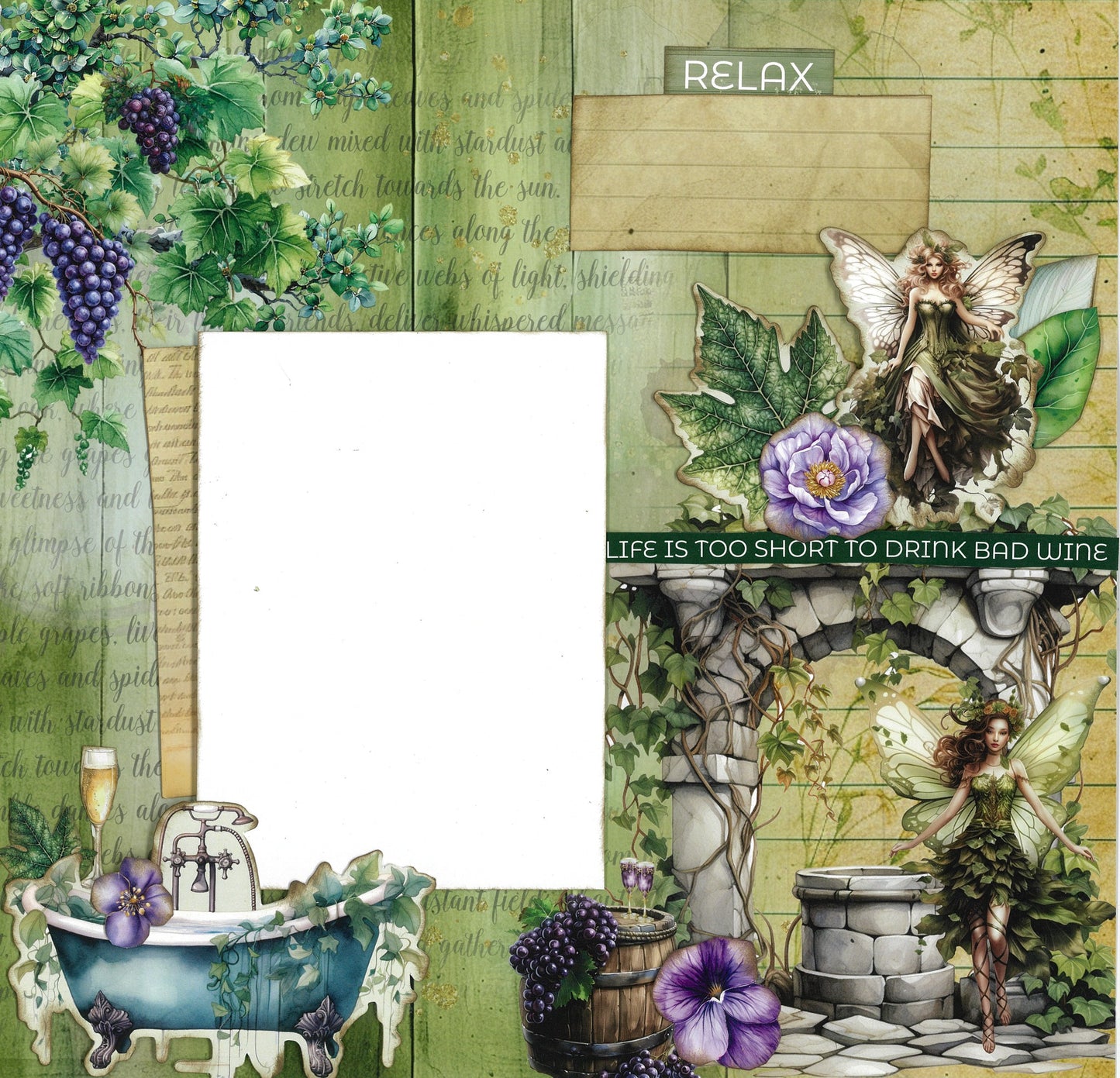 3Quarters Designs - Magical Vines - 12"x12" Pack