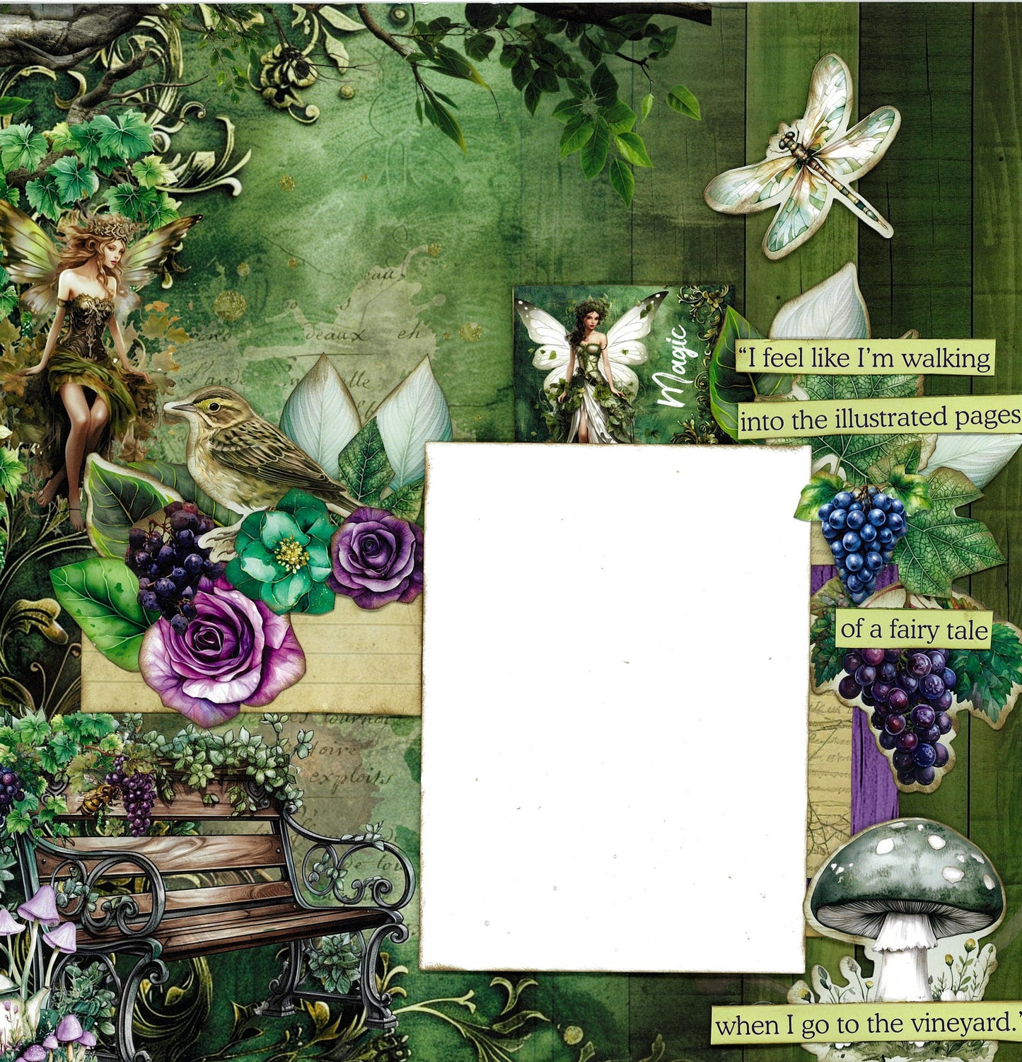 3Quarters Designs - Magical Vines - 12"x12" Pack