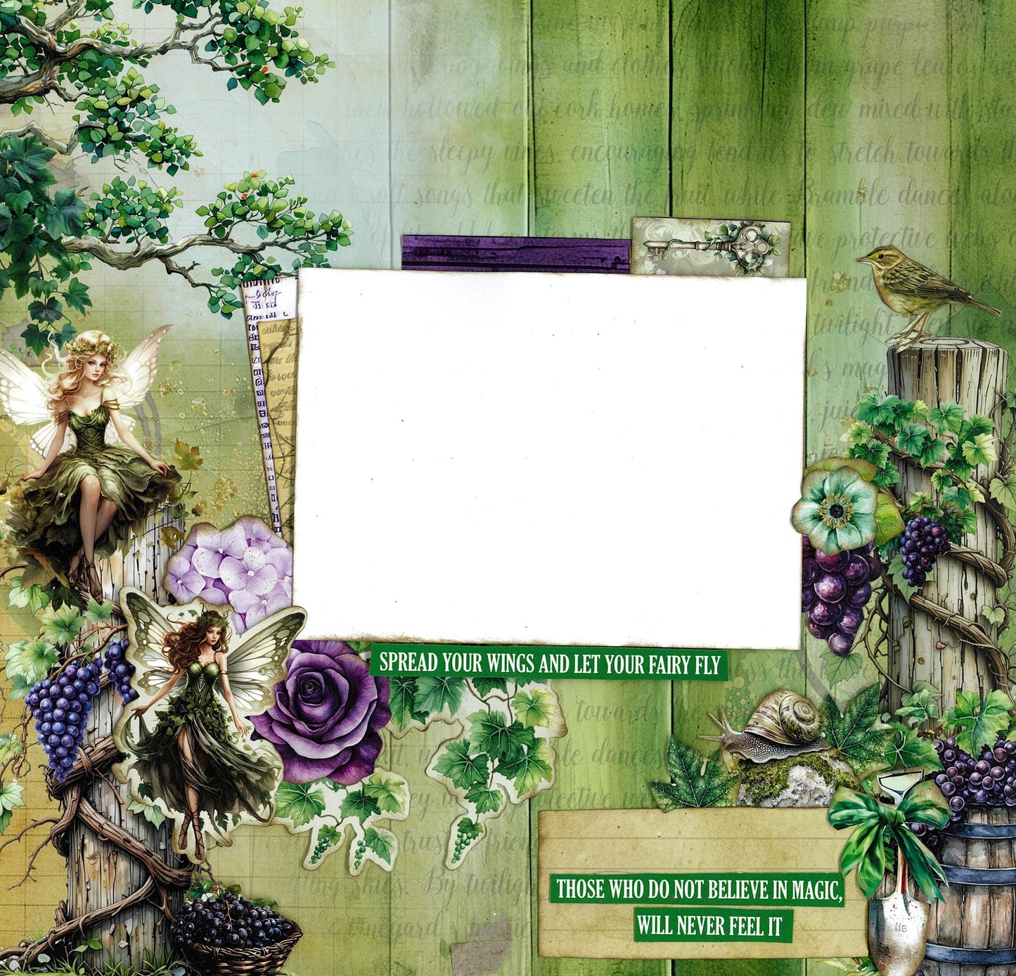 3Quarters Designs - Magical Vines - 12"x12" Pack