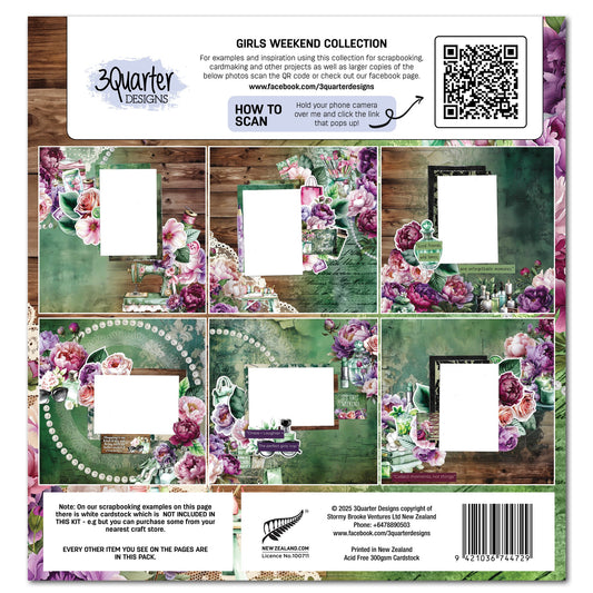 3Quarters Designs - Girls Weekend - 12"x12" Pack