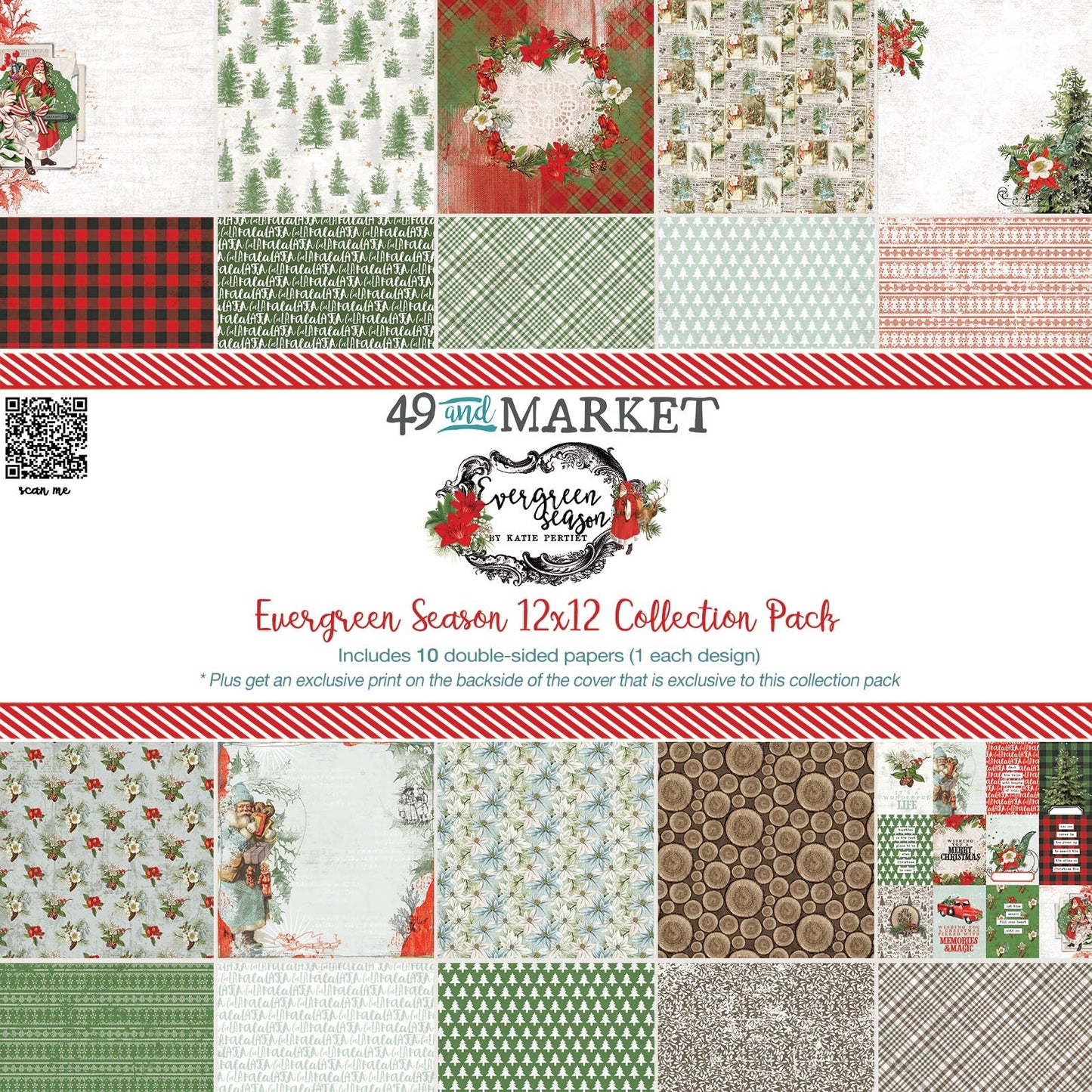 Evergreen Season Collection Pack 12"x12"