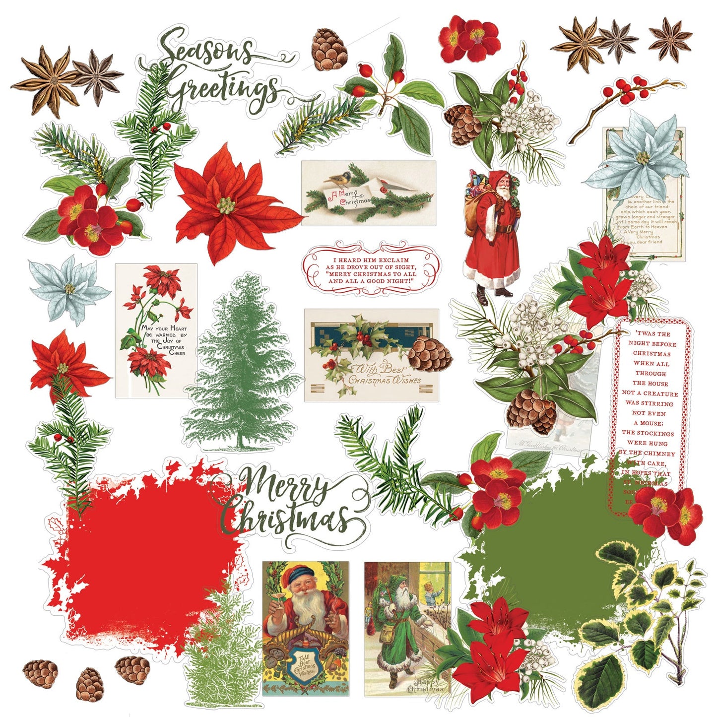 Evergreen Season Acetate Assortment