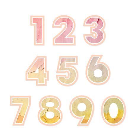 Sizzix Thinlits Die Set - This Or That 2 Inch Numbers by 49 and Market