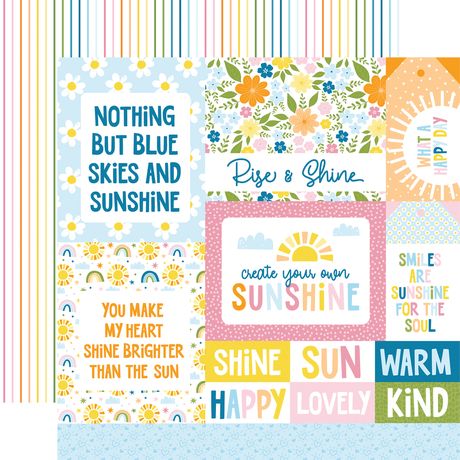 You Are My Sunshine Collection Paper Pack 12"X12"
