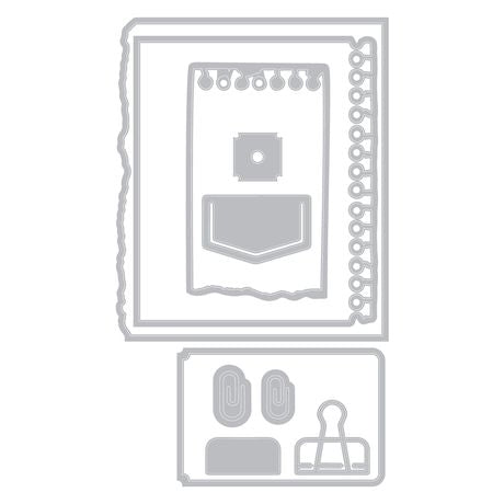 Sizzix Clear Stamp With Framlits Die By 49 & Market - Creative Combos