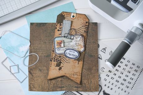 Sizzix Clear Stamp With Framlits Die By 49 & Market - Creative Combos