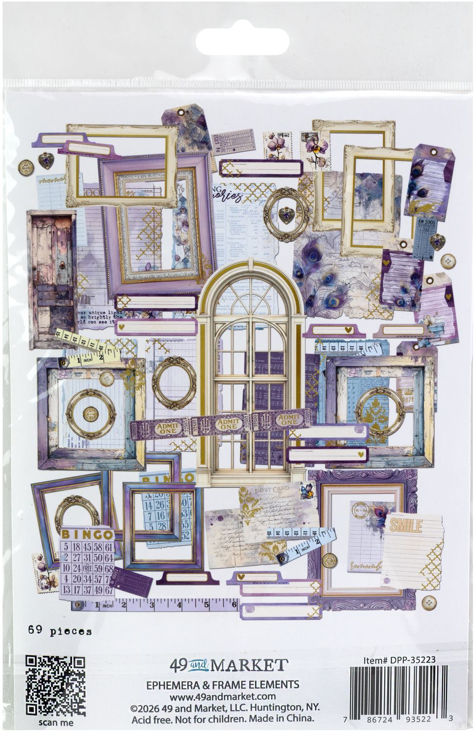 Plume & Petal Ephemera & Frames by Dennis Bruton