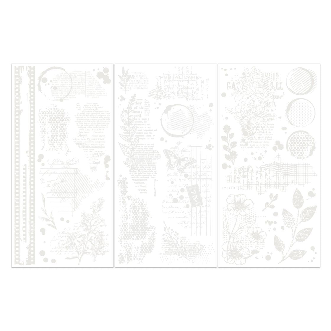 49 And Market Rub-On Transfer Set - Layers, Irresistible by Vicki Boutin