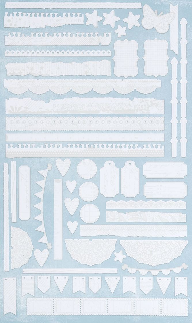 49 And Market Die-Cuts - Irresistible Die-Cut Borders by Vicki Boutin