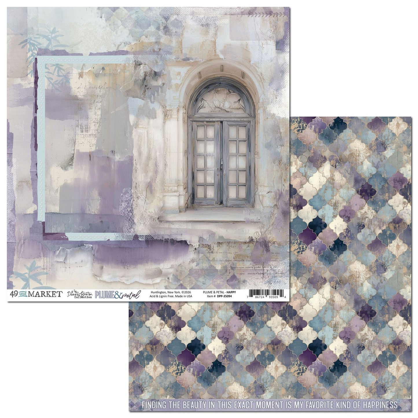 Plume & Petal 12x12 Collection Pack by Dennis Bruton