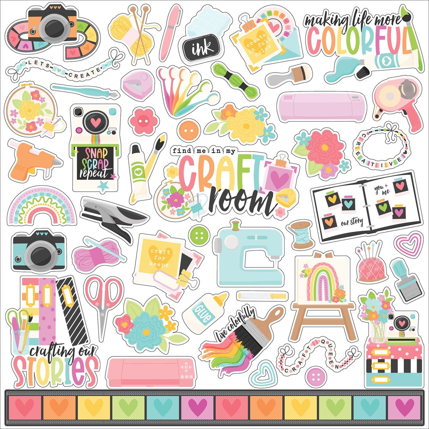 Craft Room Collection Paper Pack 12"X12"
