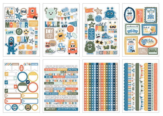 My Favorite Monster Sticker Book - PRE ORDER