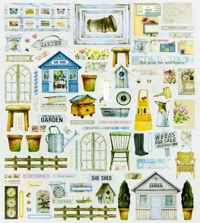 From The Garden Ephemera Set by Michelle Coleman