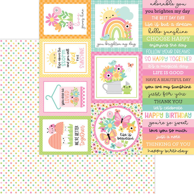 Doodlebug Double-Sided Paper Pack 12"X12" - Butterfly Kisses