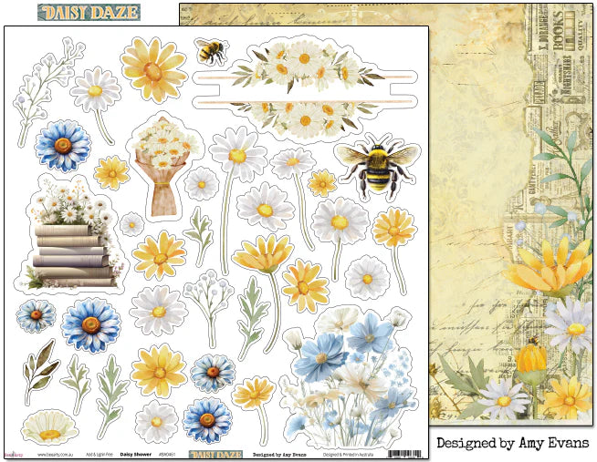 Bee Arty - Daisy Daze Collection by Amy Evans