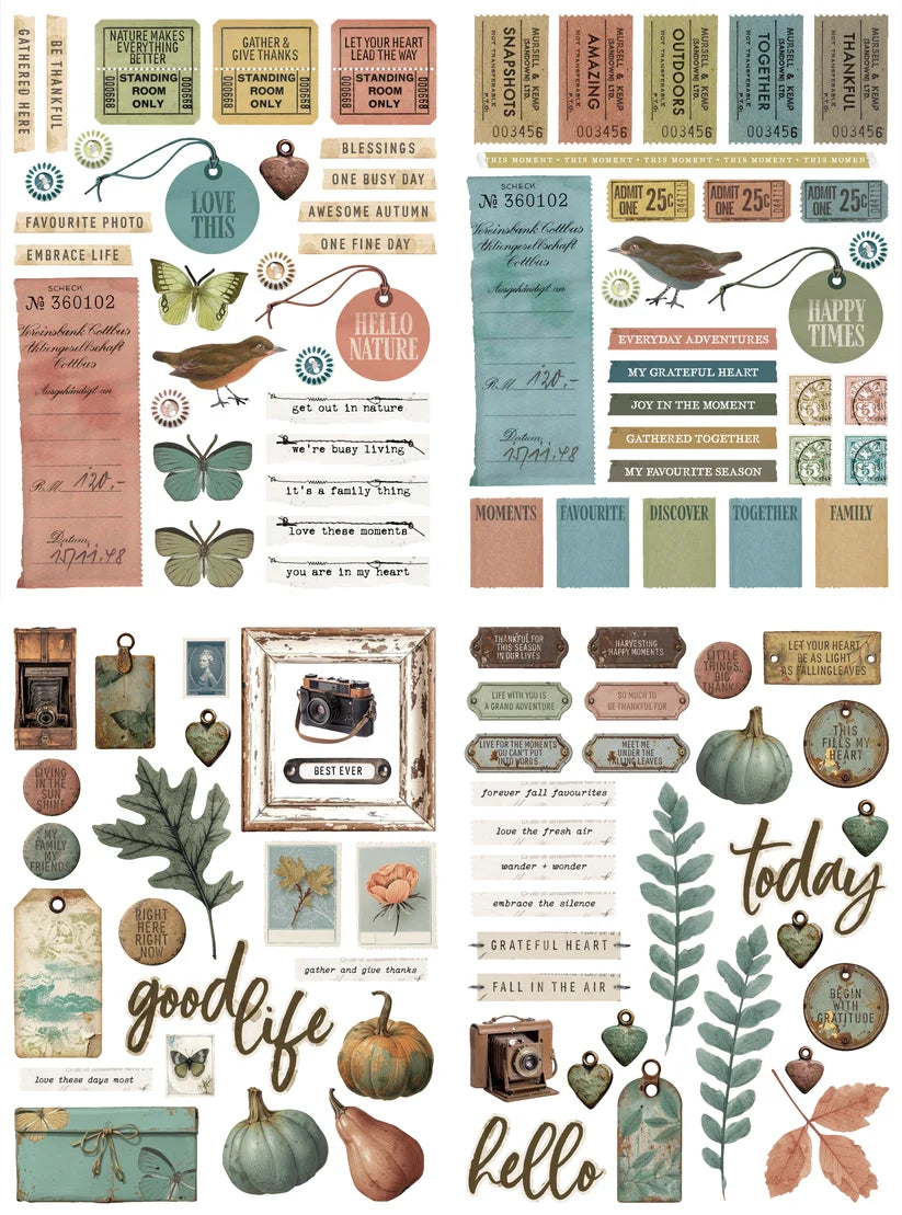 Amber Ledgers Essential Laser Cuts - Designed by Katie Pertiet Designs