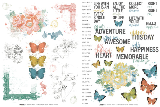 Page Starters Rub-On Transfer Set