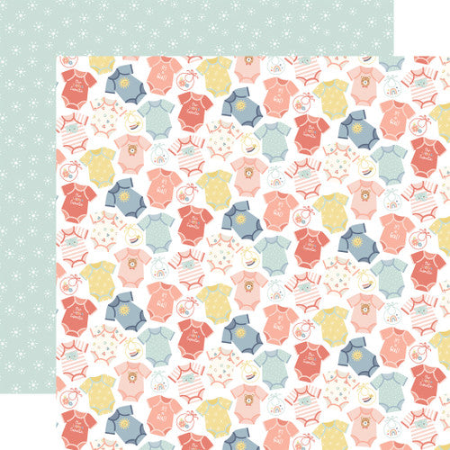 Baby On Board Girl Collection Paper Pack 12"X12"