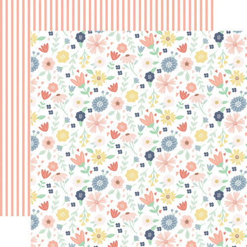 Baby On Board Girl Collection Paper Pack 12"X12"