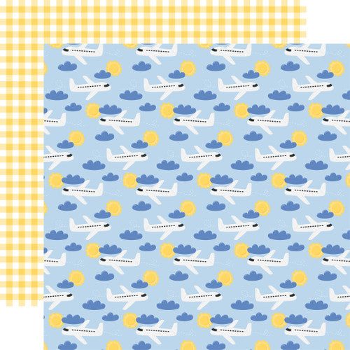 Born To Travel Collection Paper Pack 12"X12"