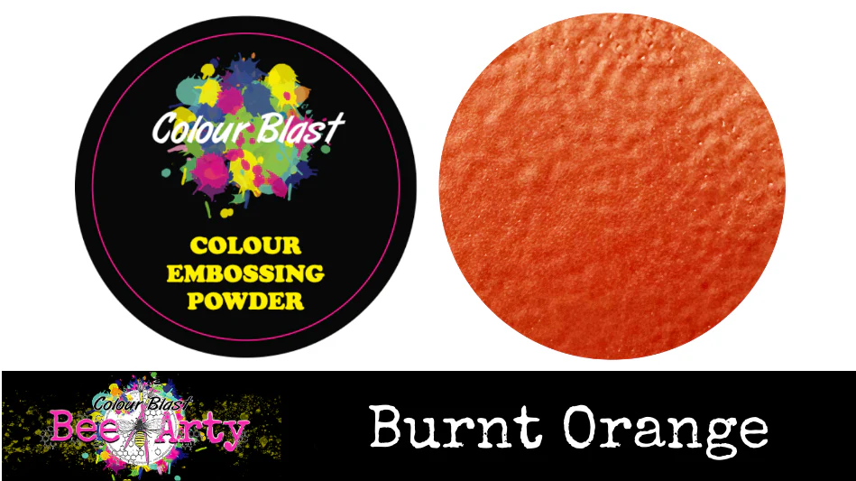 Bee Arty Embossing Powder Burnt Orange