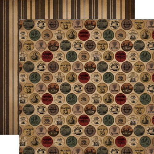 Vintage Market Collection Paper Pack 12"X12"