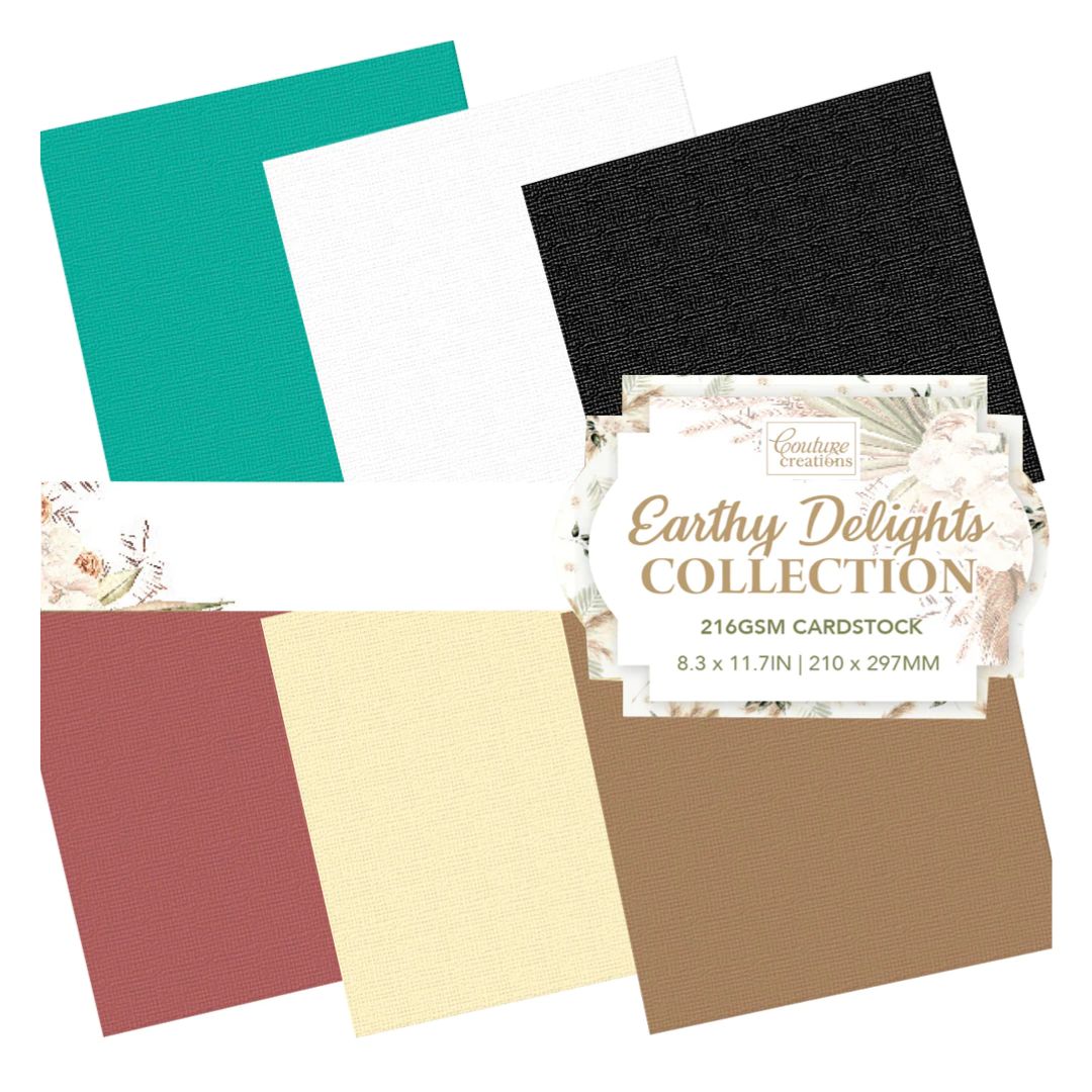 Couture Creations - Earthy Delights Collection A4 Cardstock
