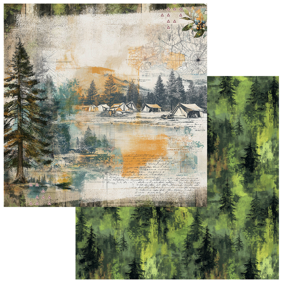 Campfire Memories 12x12 Collection Pack by Dennis Bruton