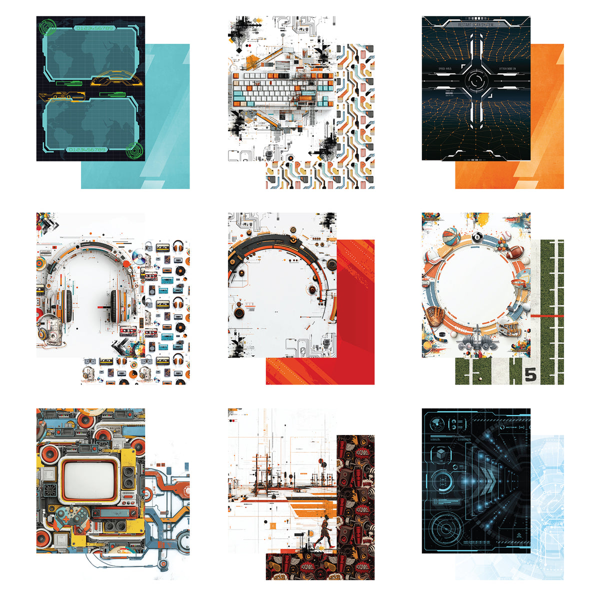 Level Up 6x8" Collection Pack by Dennis Bruton