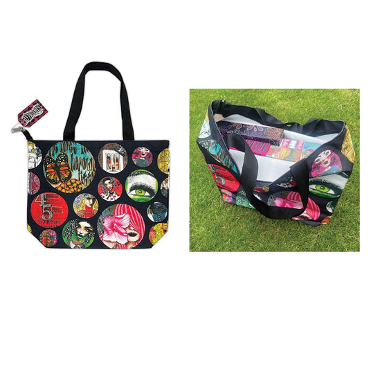 Dylusions Zipper Tote Bag