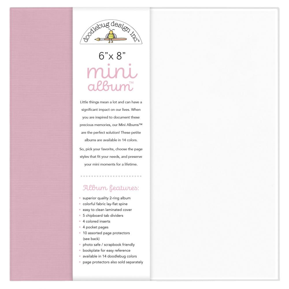 Doodlebug Mini Album 6"X8" Cupcake