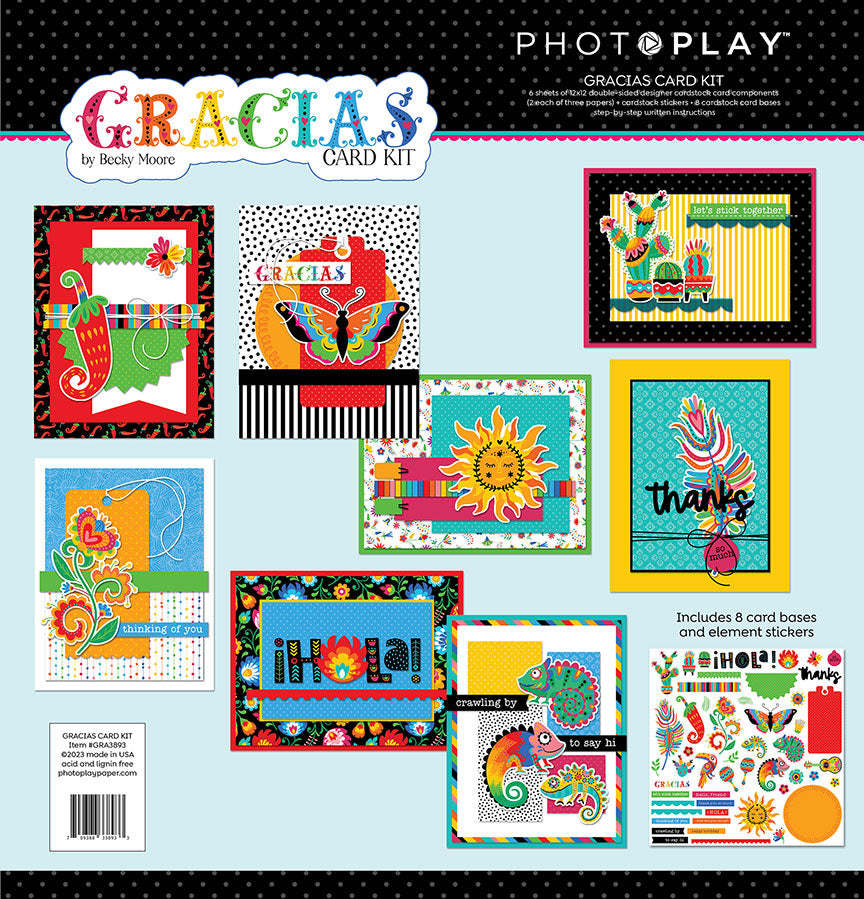 PhotoPlay Gracias - Card Kit