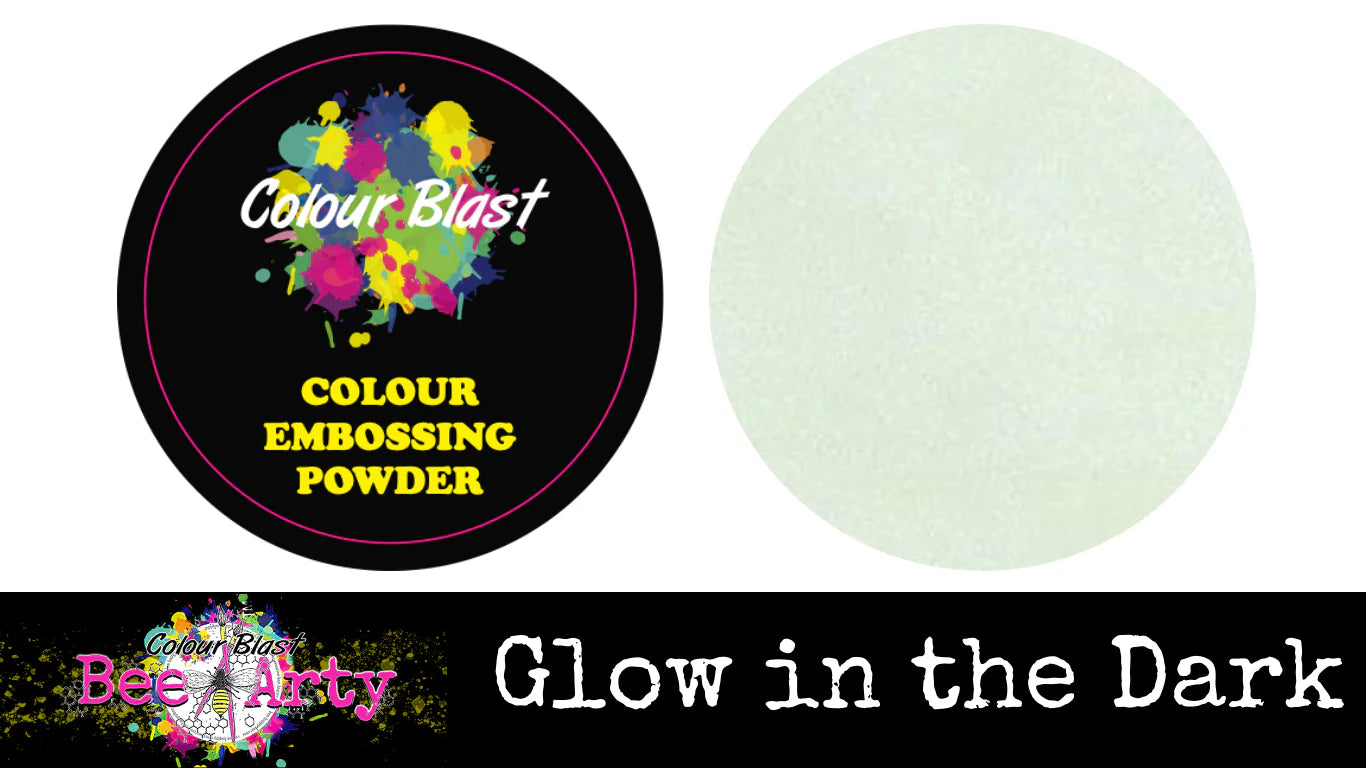 Bee Arty Embossing Powder Glow in the Dark