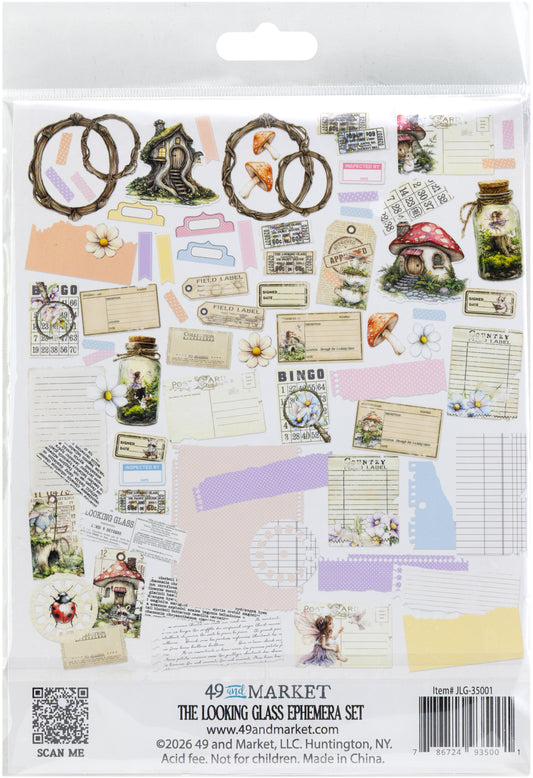 The Looking Glass Ephemera Set by Joanne Bain