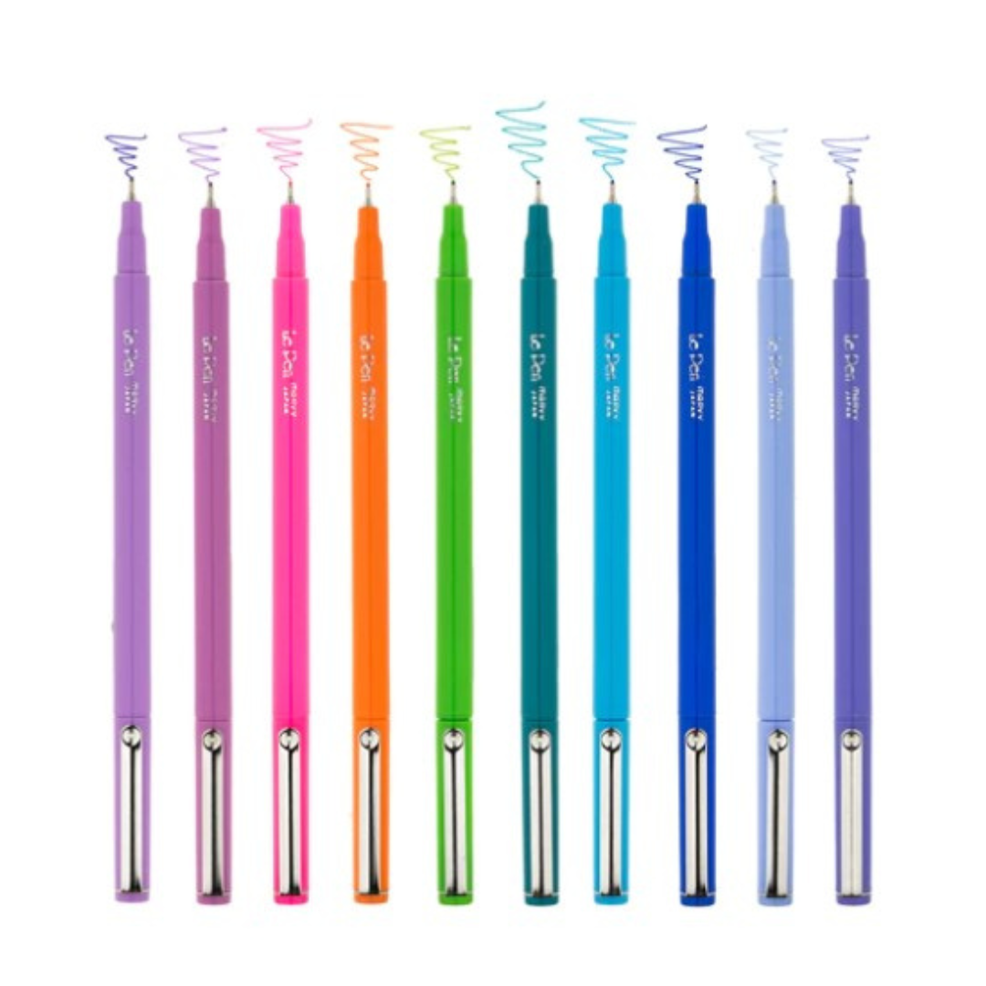 LePen - Bright Colours - 10 piece set