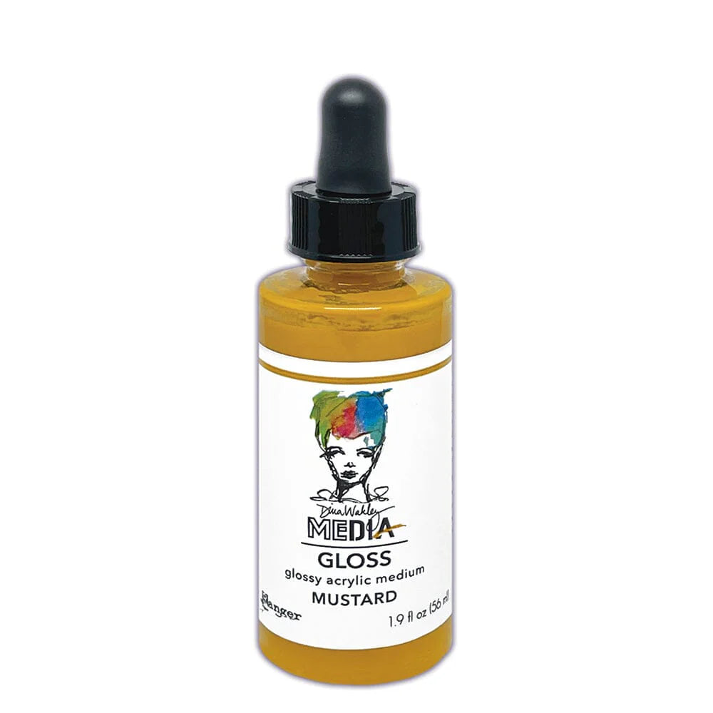 Dina Wakley MEdia - Mustard Gloss
