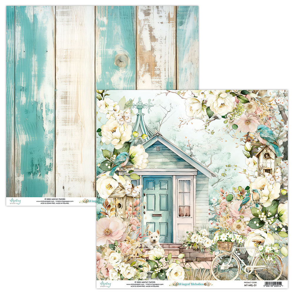 Winged Melodies - 12"x12" Scrapbooking Pack