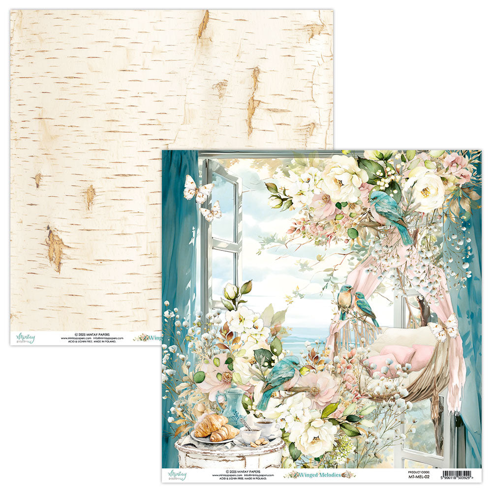 Winged Melodies - 12"x12" Scrapbooking Pack