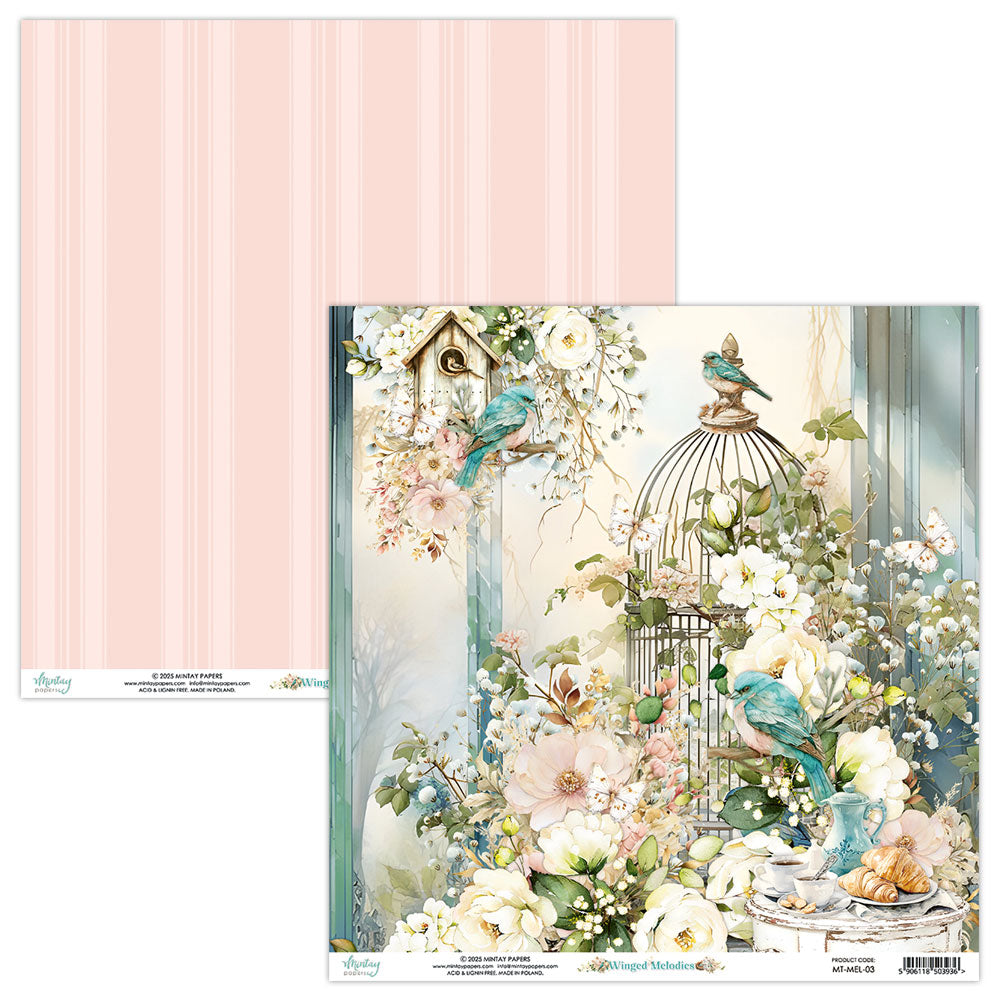 Winged Melodies - 12"x12" Scrapbooking Pack