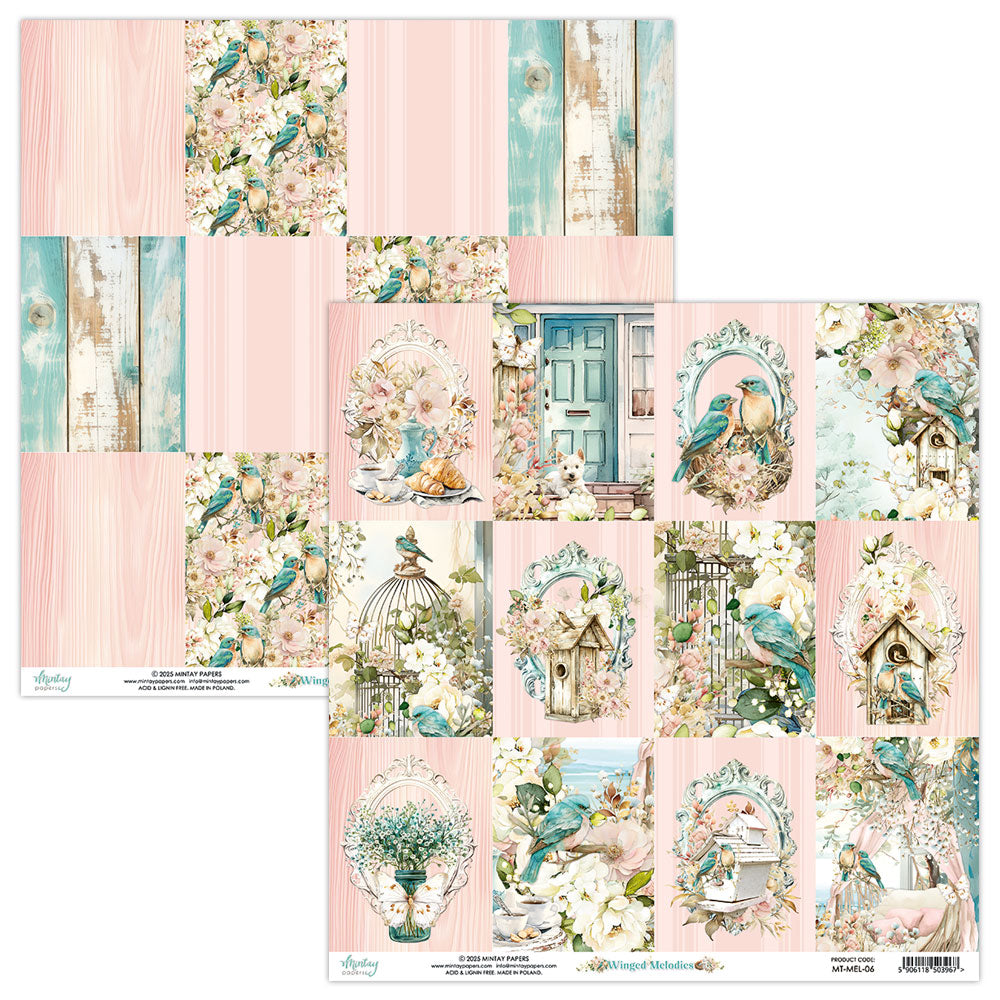Winged Melodies - 12"x12" Scrapbooking Pack