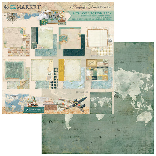 Travel Diaries 12x12 Collection Pack by Michelle Coleman