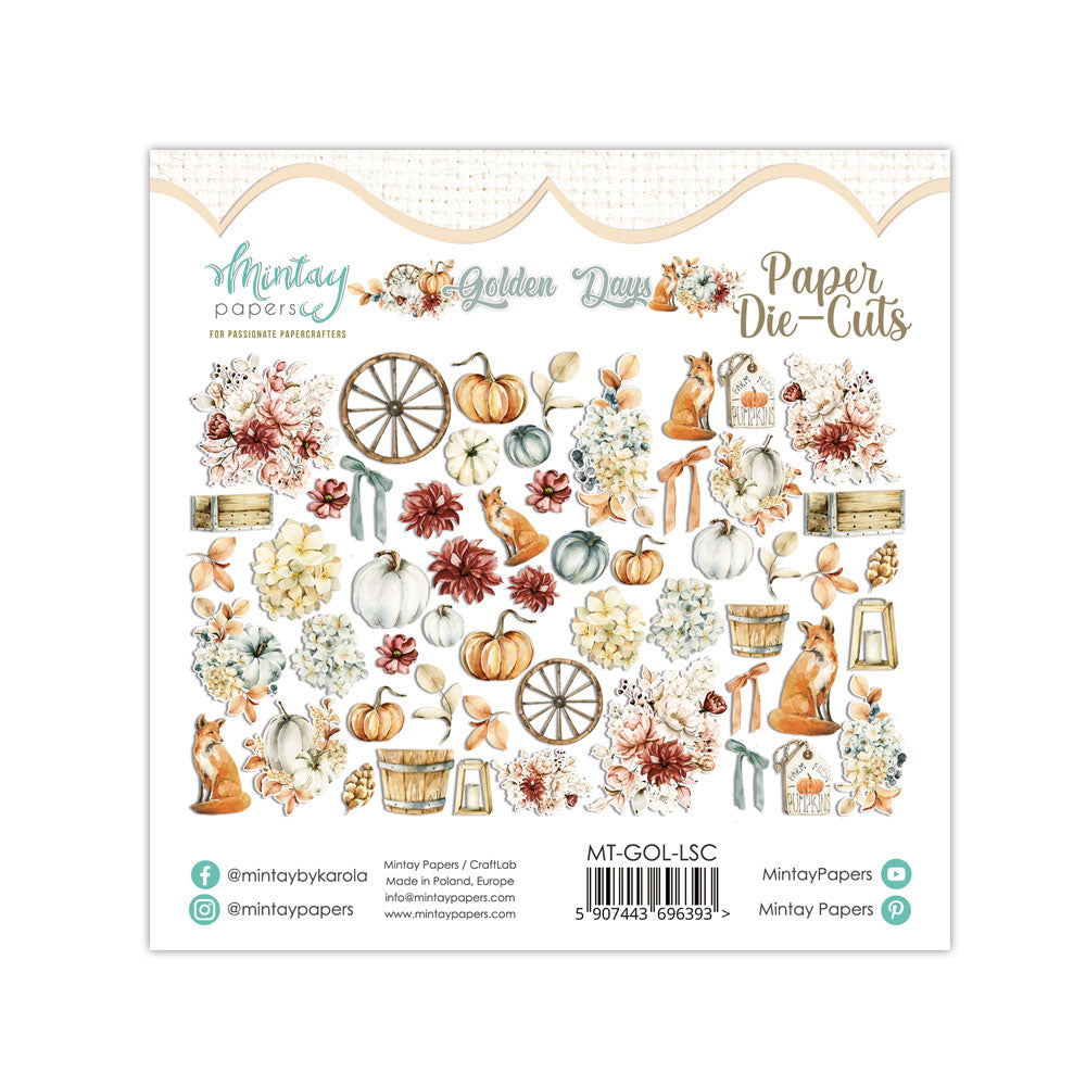 Mintay Die Cuts - Golden Days