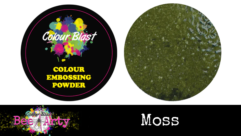 Bee Arty Embossing Powder Moss