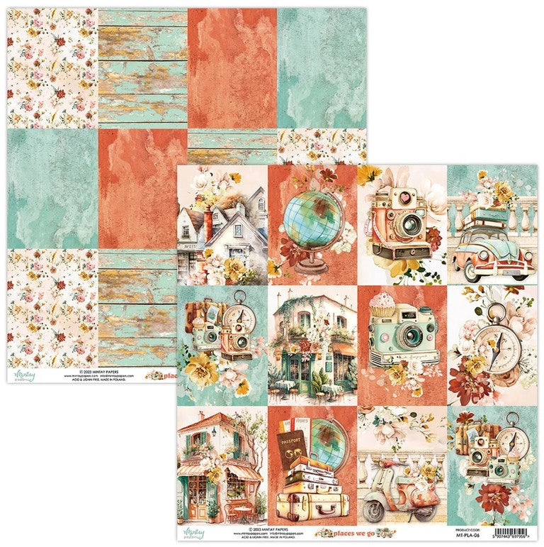 Mintay Papers - Places We Go - Mixed Bundle