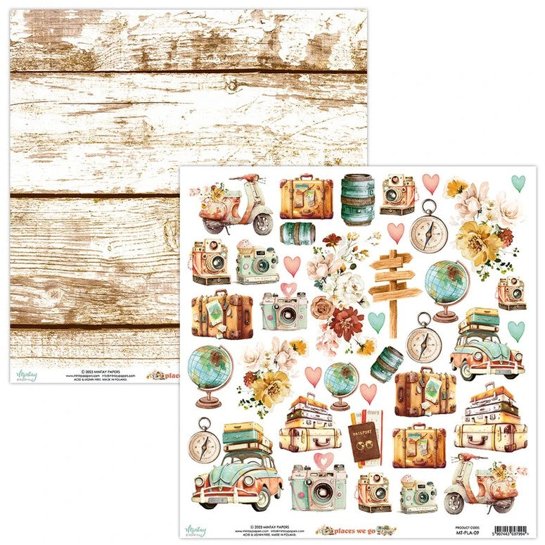 Mintay Papers - Places We Go - Mixed Bundle