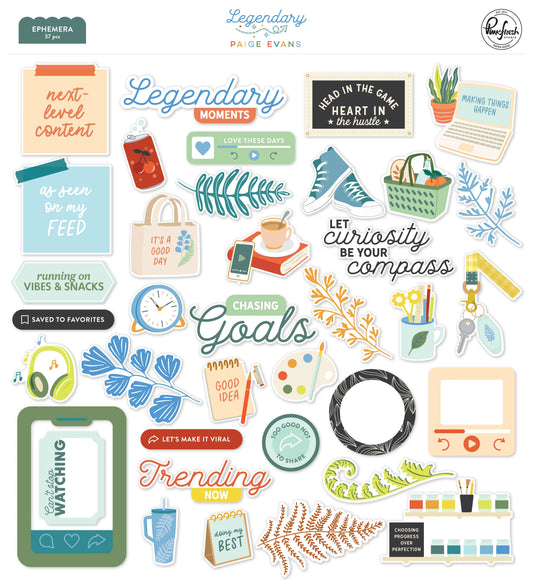 Pinkfresh Studio Legendary: Ephemera Paige Evans